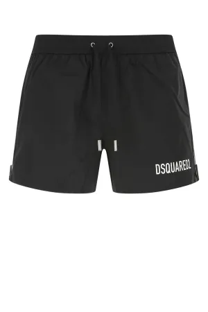 Dsquared2 Logo Printed Swim Shorts