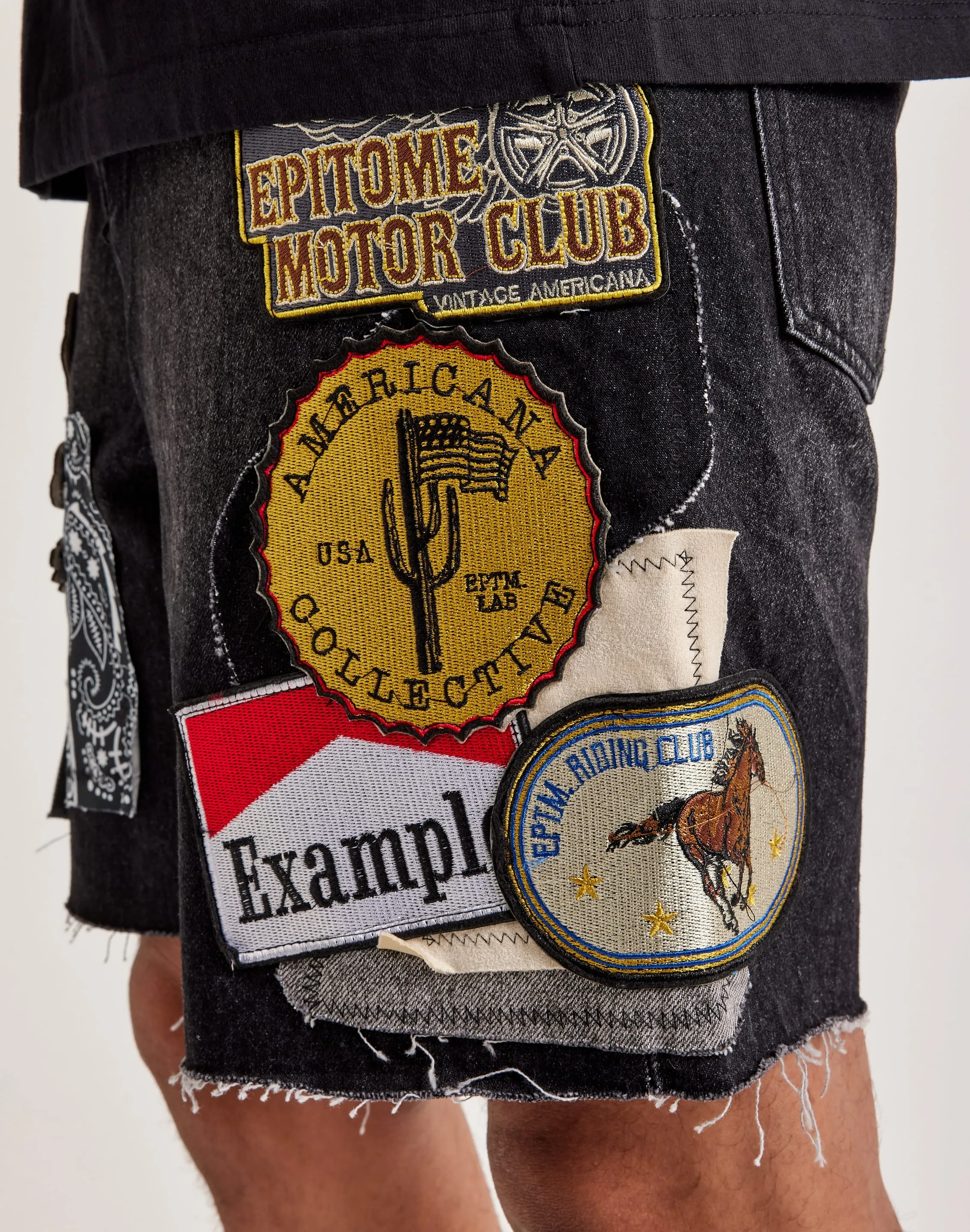 EPTM Americana Denim Shorts