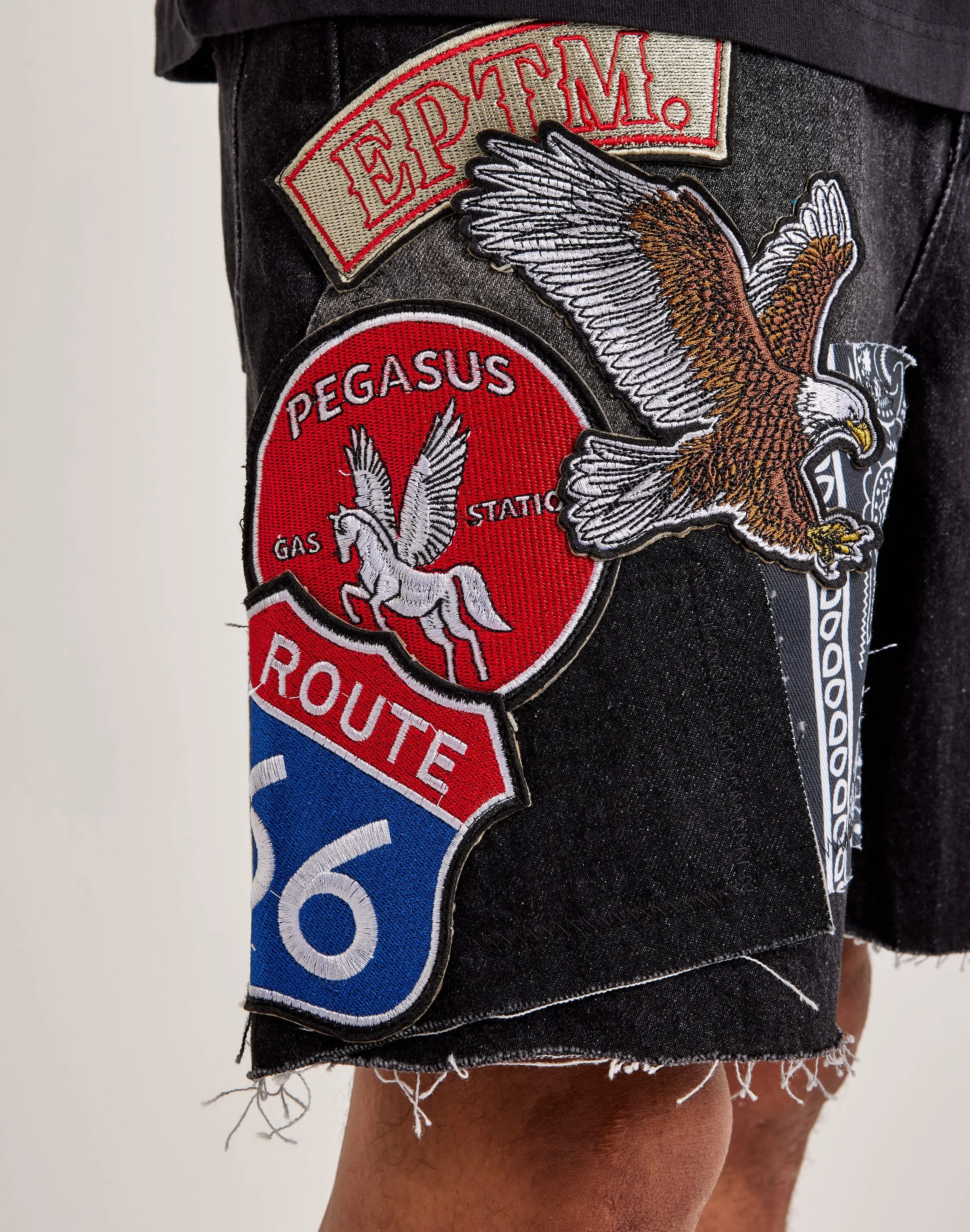 EPTM Americana Denim Shorts