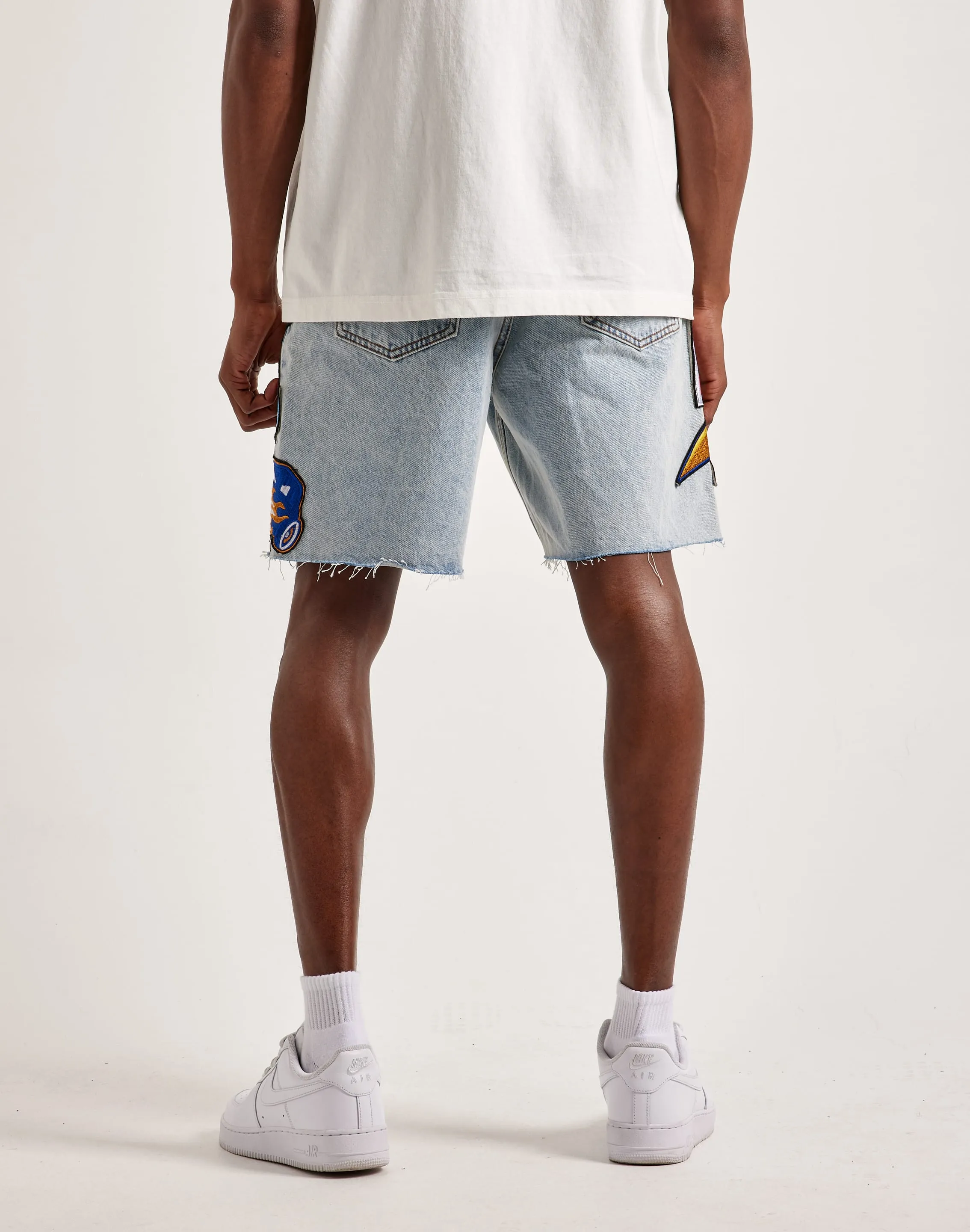 EPTM Turbo Flame Denim Shorts
