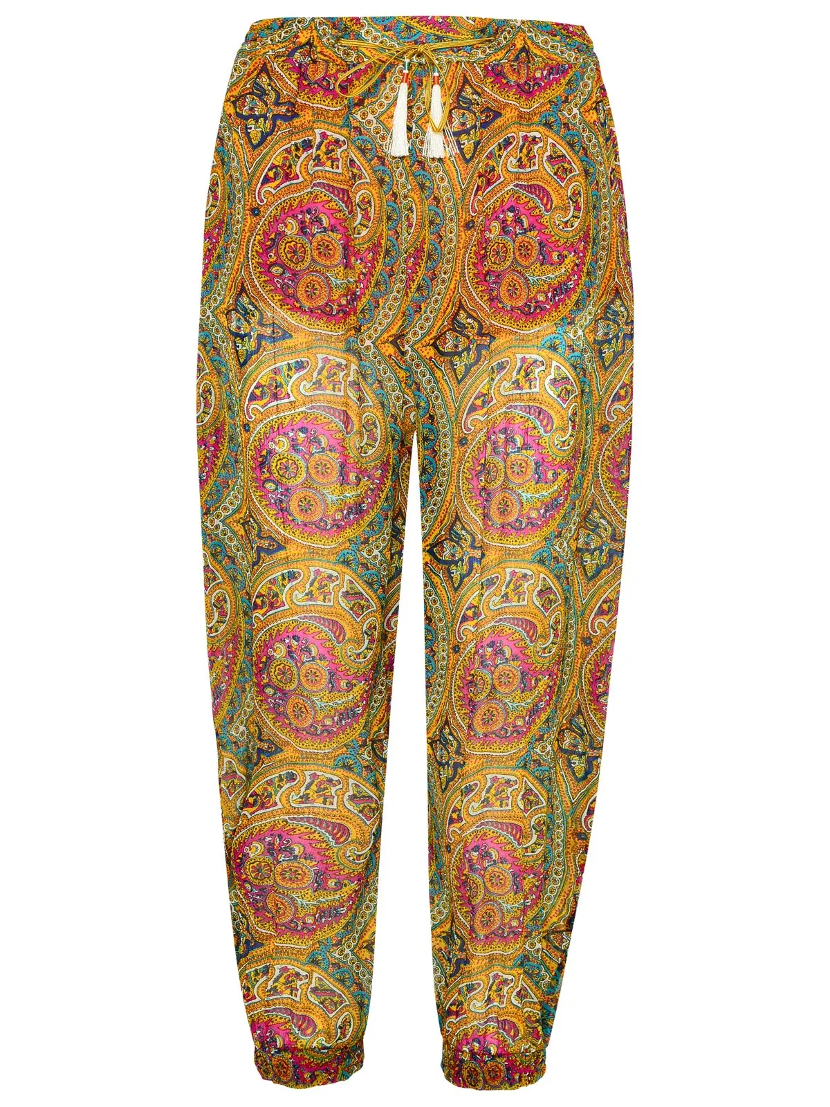 Etro Paisley Printed Drawstring Trousers