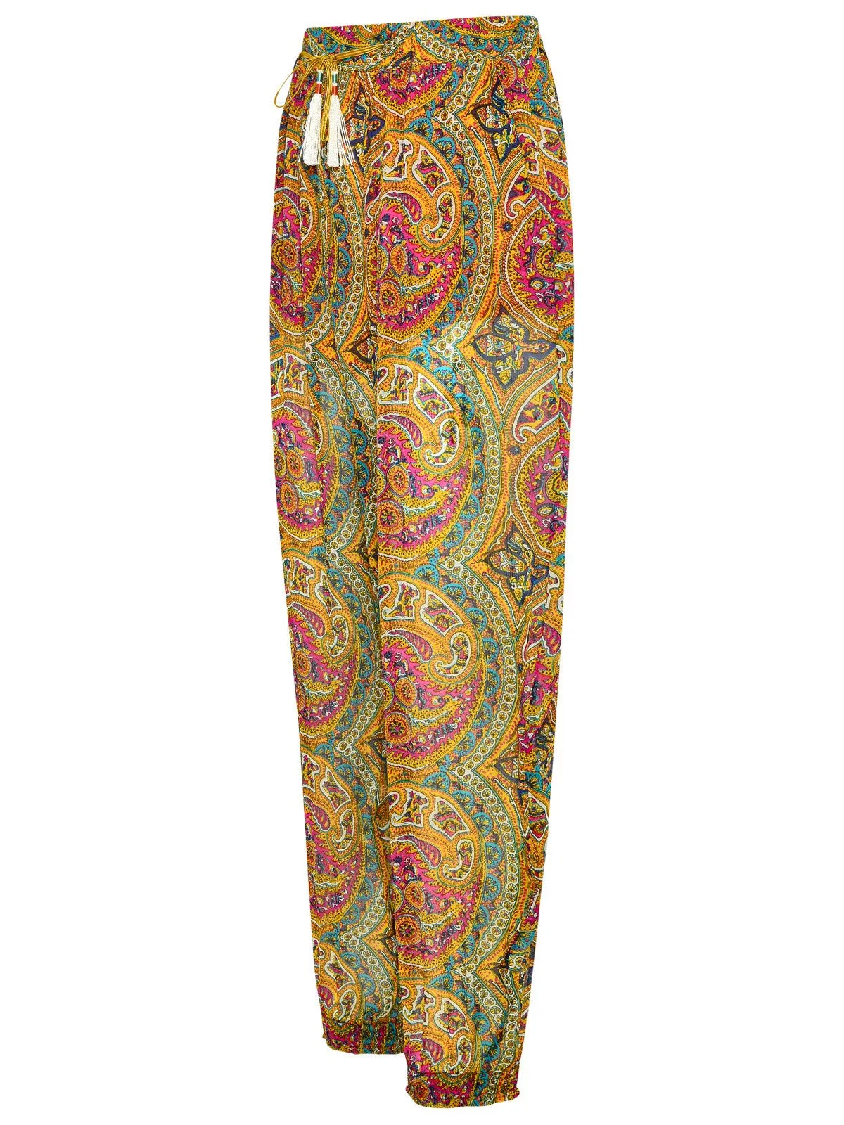Etro Paisley Printed Drawstring Trousers