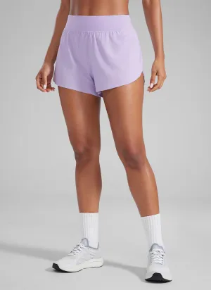 Feathery-Fit Soft High Rise Dolphin Lined Shorts 3''