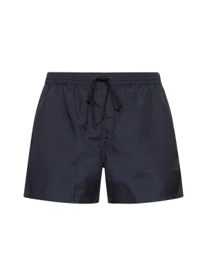 Fendi Allover FF Logo Printed Swim Shorts