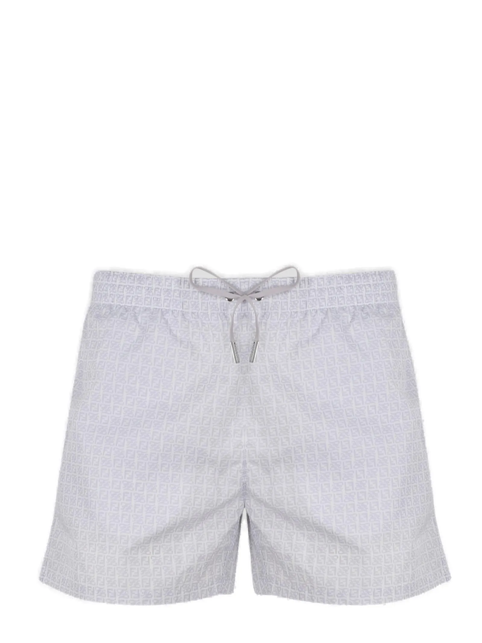 Fendi Allover FF Logo Printed Swim Shorts