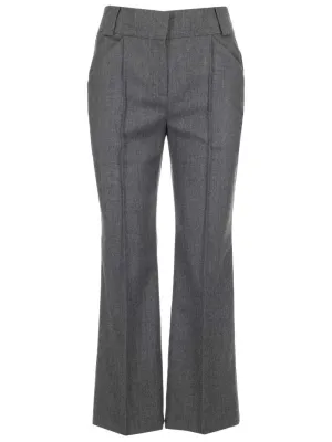 Fendi Tailored Cropped Trousers