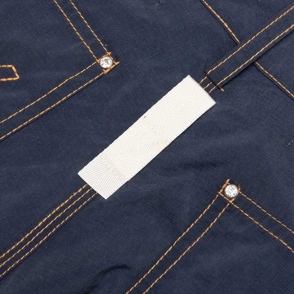 Hyperlightweight Nylon Ripstop Jort - Blue