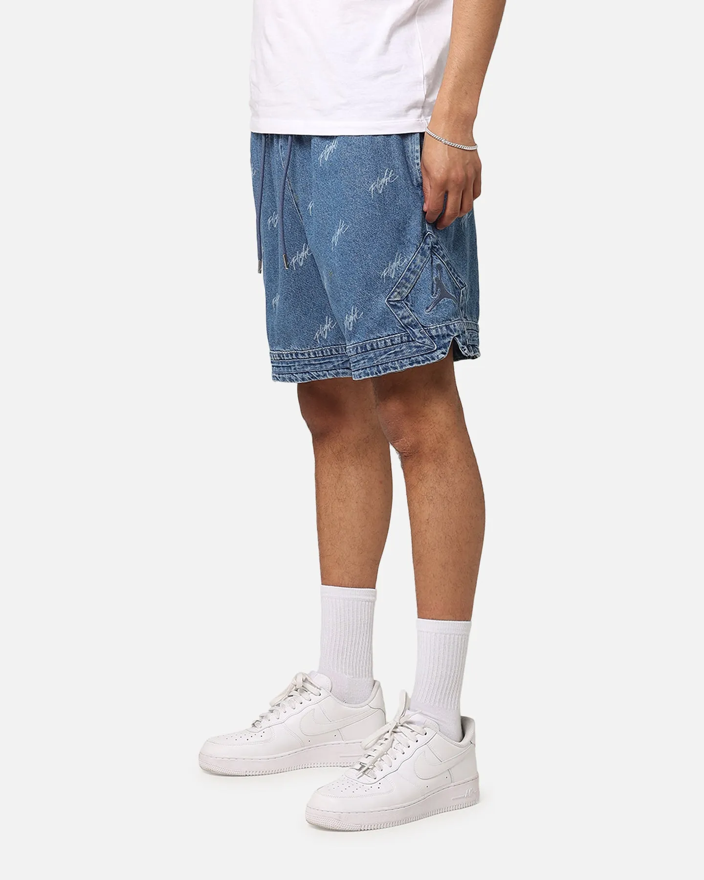 Jordan Air Jordan Deni AOP Shorts Blue Grey