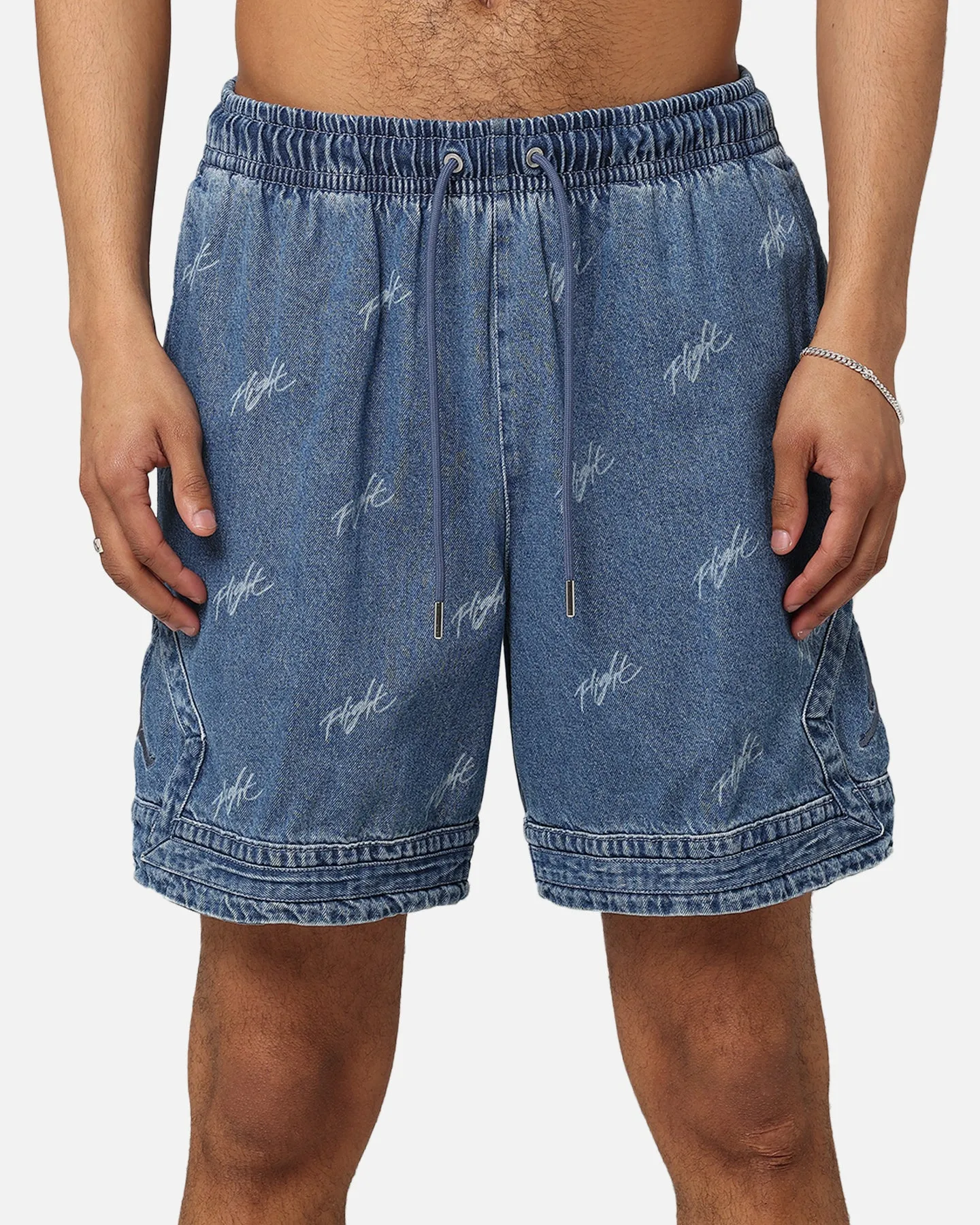 Jordan Air Jordan Deni AOP Shorts Blue Grey