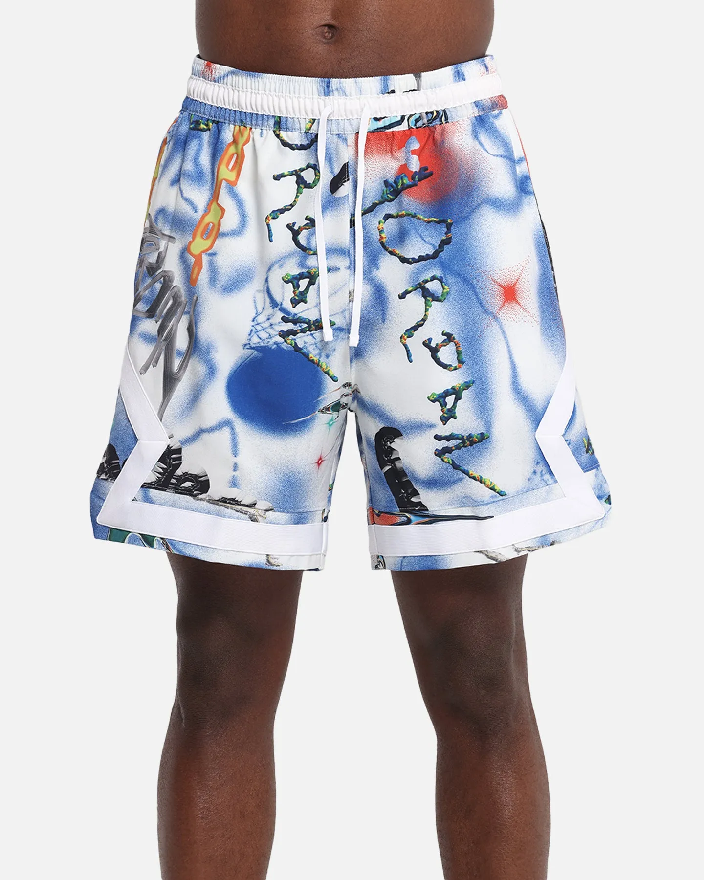 Jordan Jumpman Dri-FIT Sport Diamond Shorts White/Black