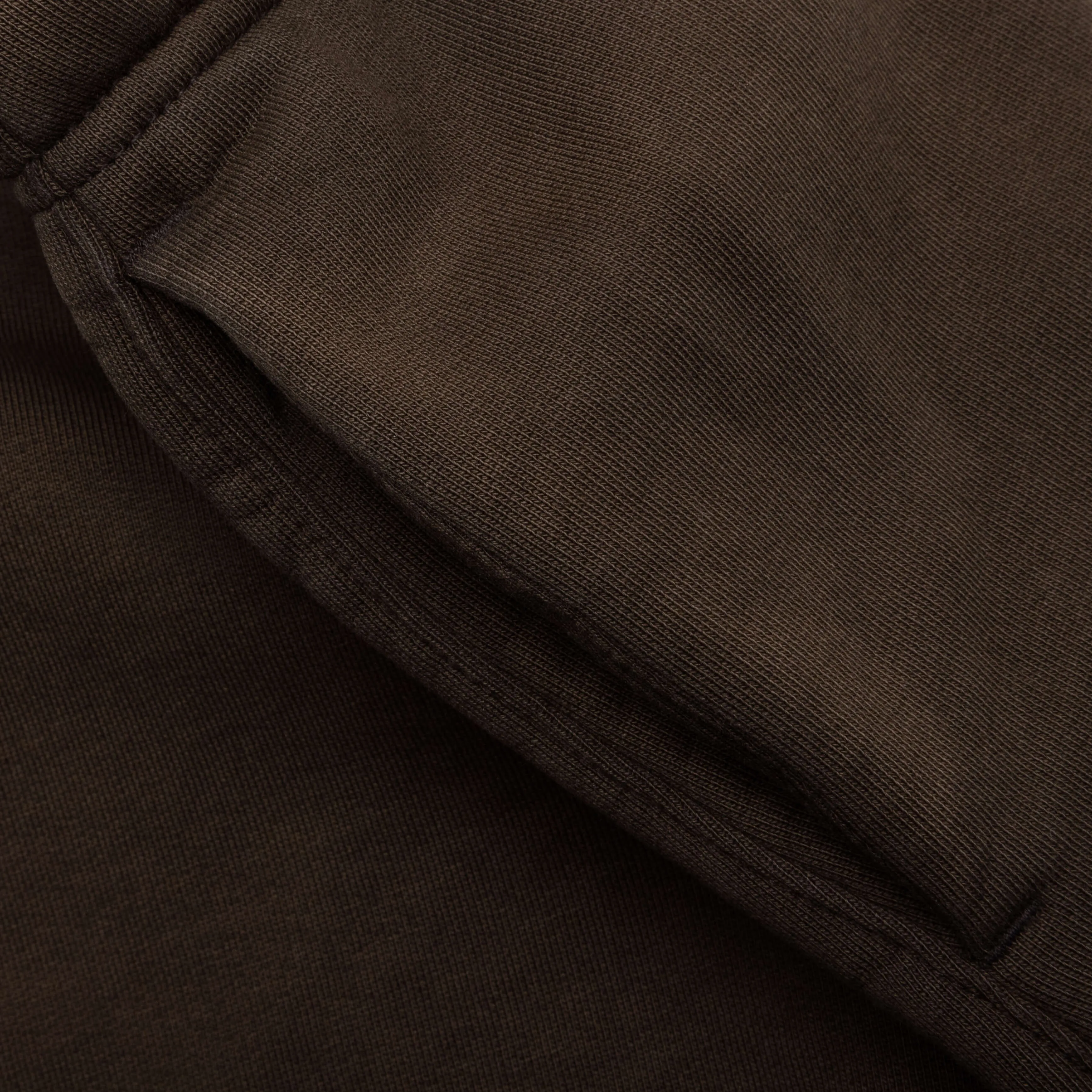 Kid's Heavy Fleece Soccer Short - Brown