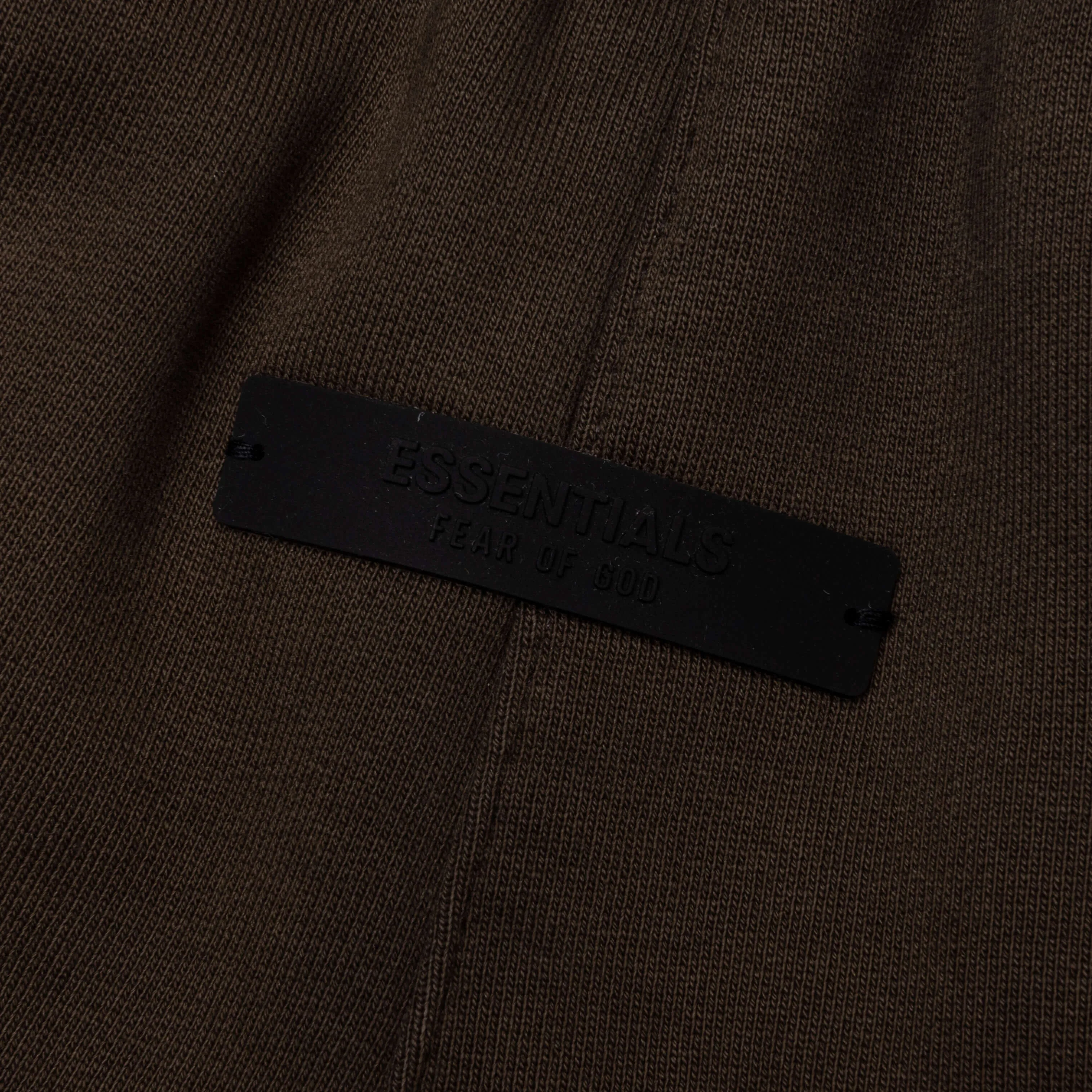 Kid's Heavy Fleece Soccer Short - Brown