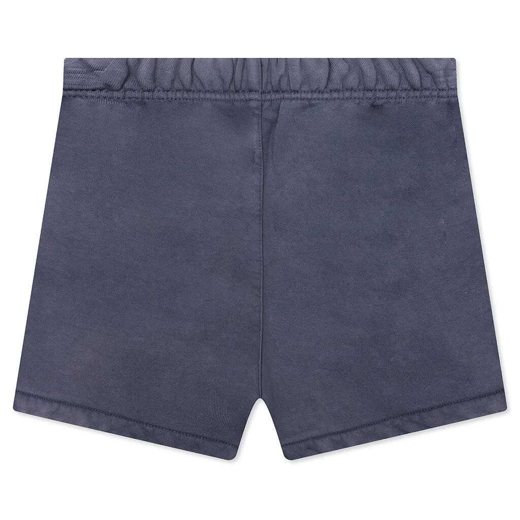 Kid's Heavy Fleece Soccer Short - Marine