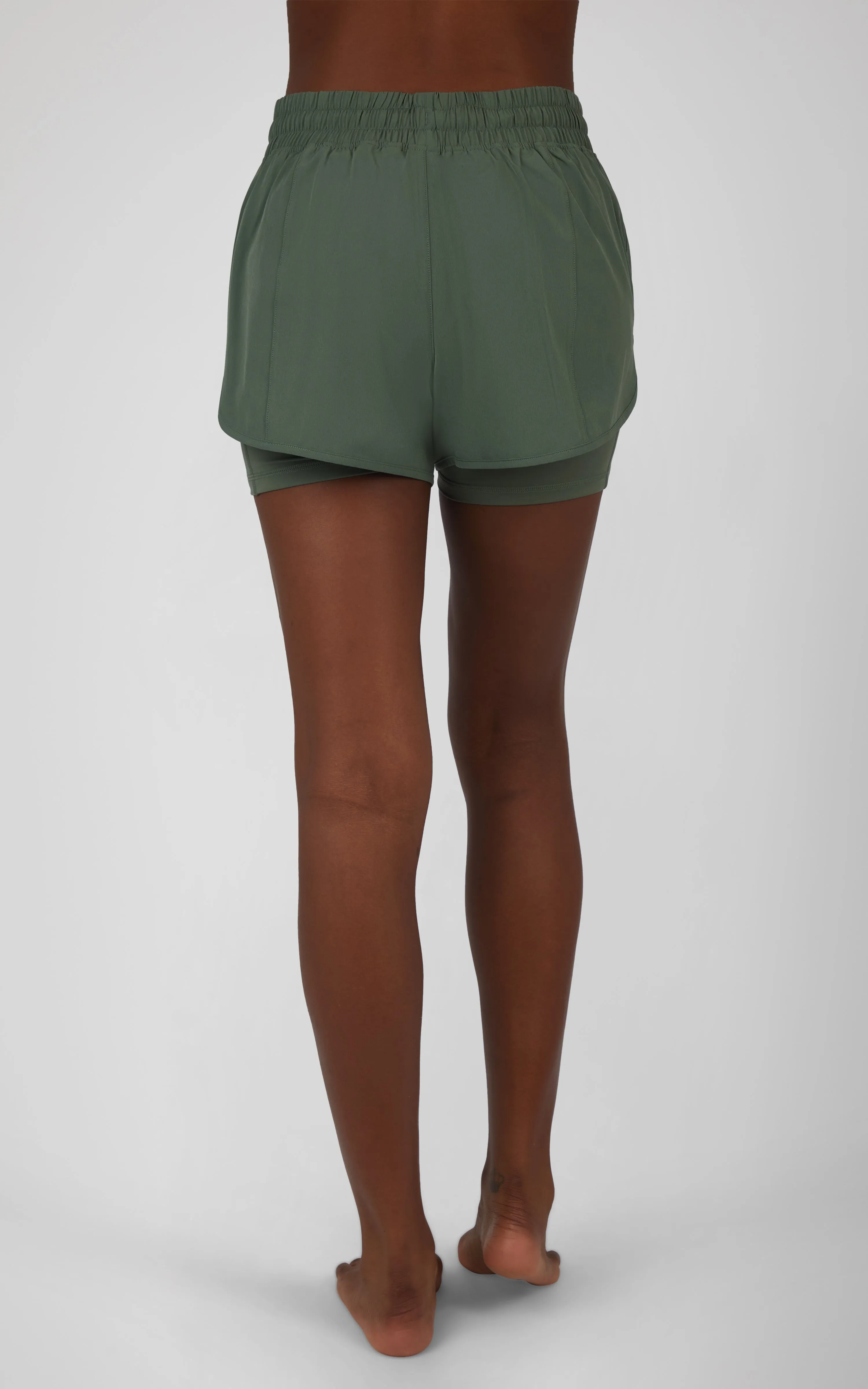Lightstreme 2-in-1 Running Shorts with Drawstring
