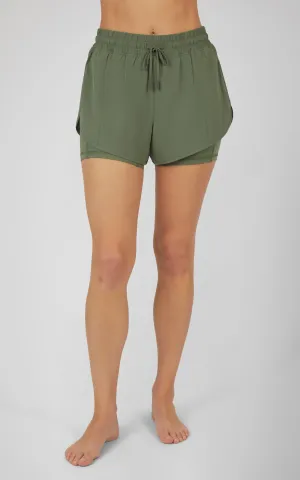 Lightstreme 2-in-1 Running Shorts with Drawstring