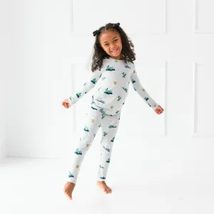 Long Sleeve Pajamas in Journey