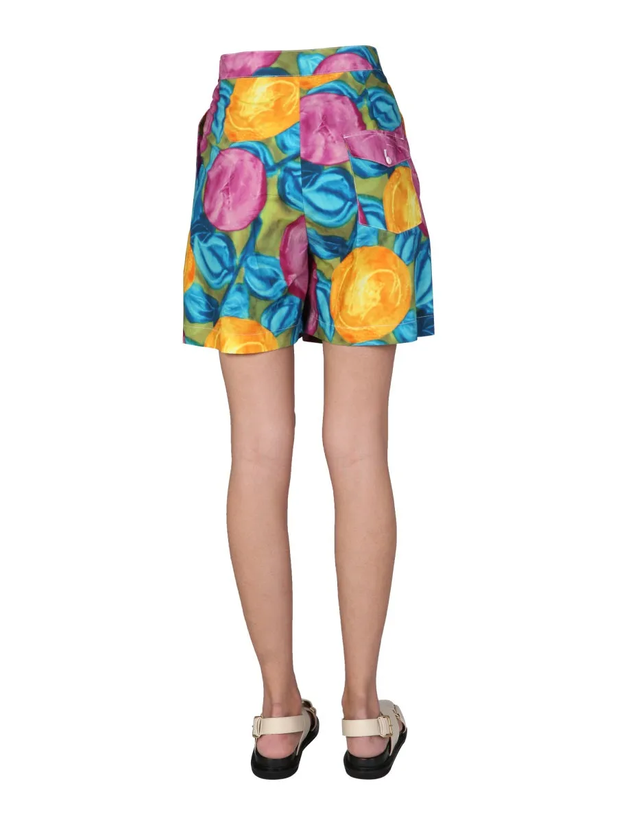 Marni All-Over Printed Bermuda Shorts