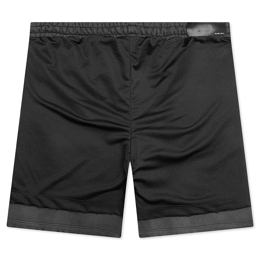 Mesh Basketball Short - Black