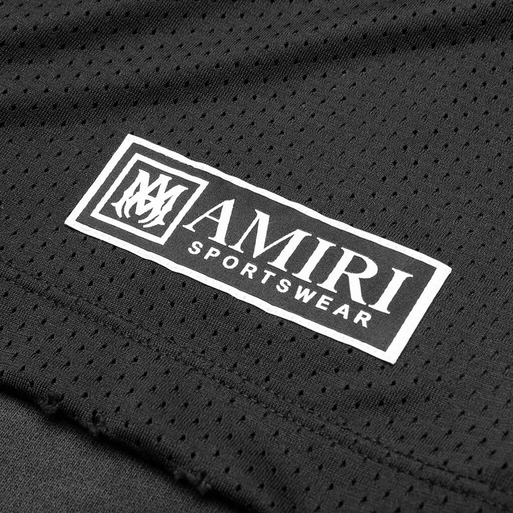 Mesh Basketball Short - Black