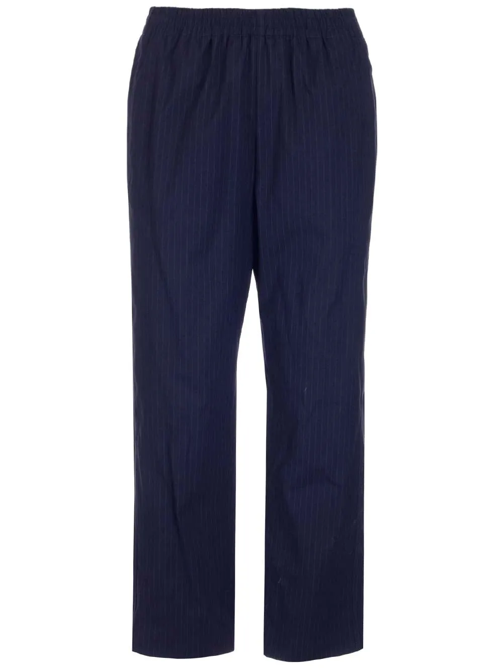 MM6 Maison Margiela Striped Straight Leg Cropped Pants