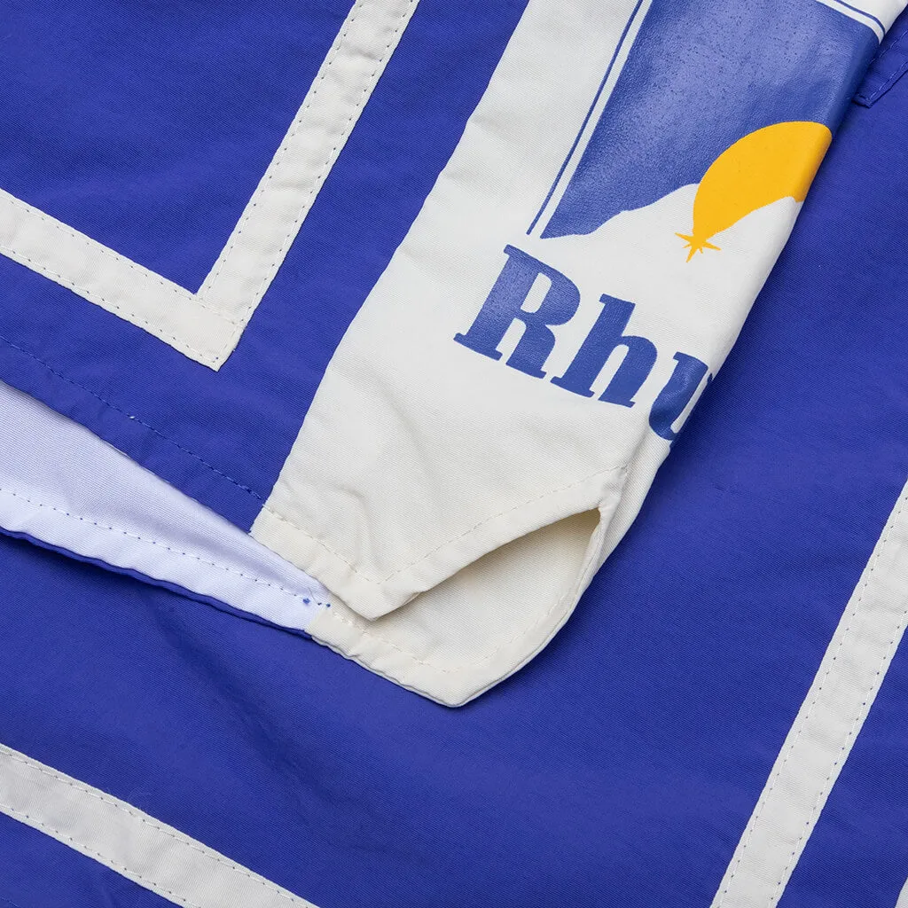 Moonlight Short - Cobalt Blue/Off White