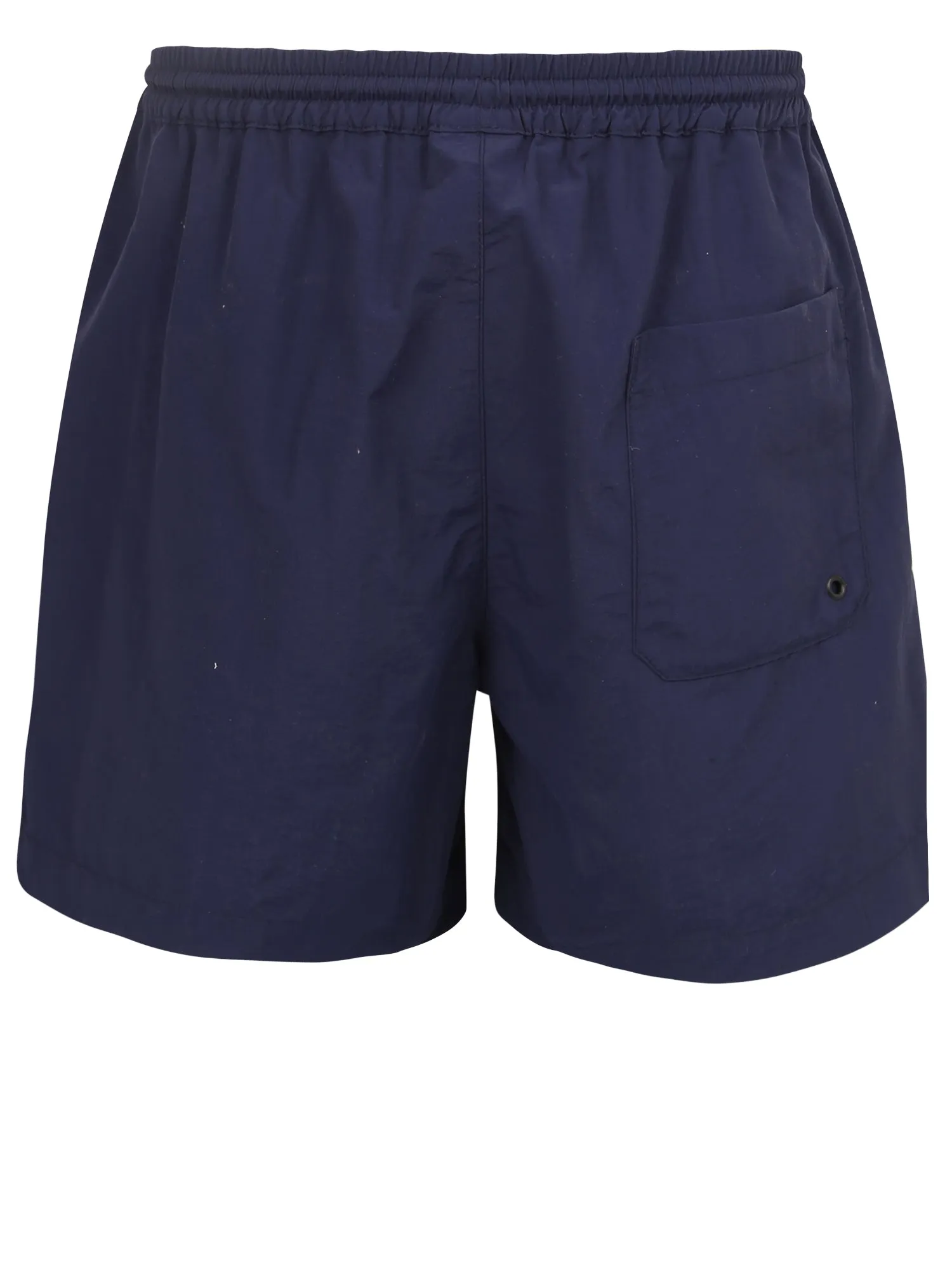 MSGM Logo Printed Swim Shorts