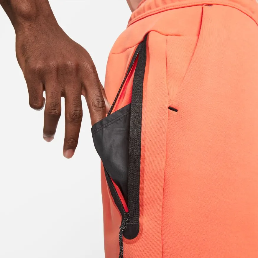 NSW TECH FLEECE WASHED SHORTS ORANGE FROST