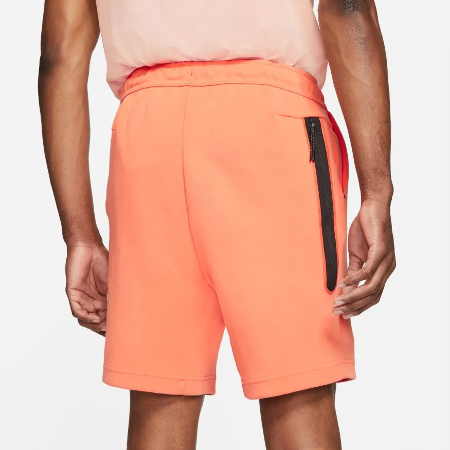NSW TECH FLEECE WASHED SHORTS ORANGE FROST