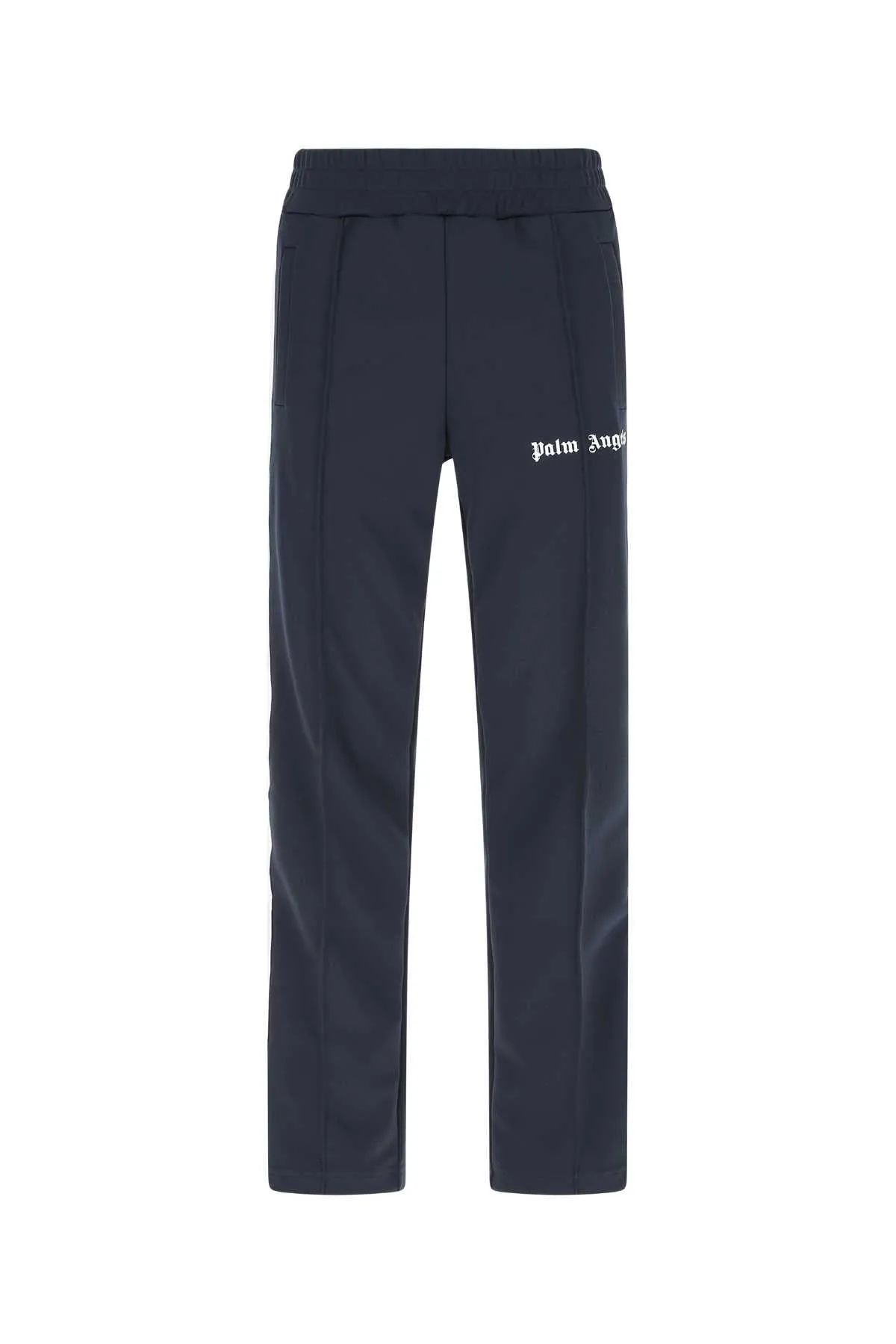 Palm Angels Logo Printed Side Striped Track Pants