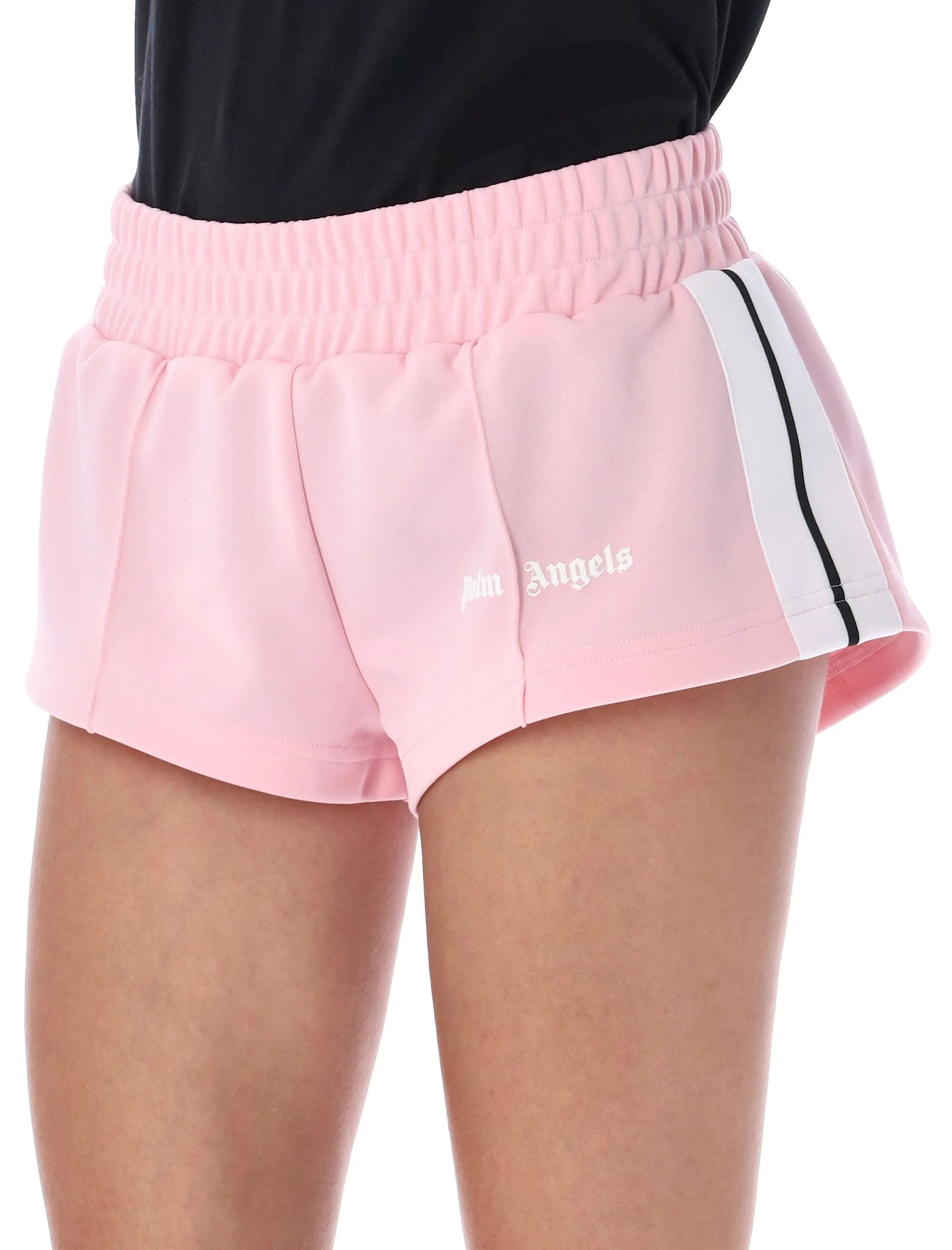 Palm Angels Logo Printed Track Shorts