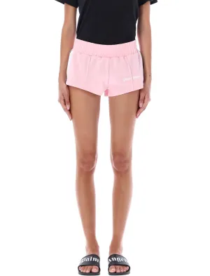 Palm Angels Logo Printed Track Shorts