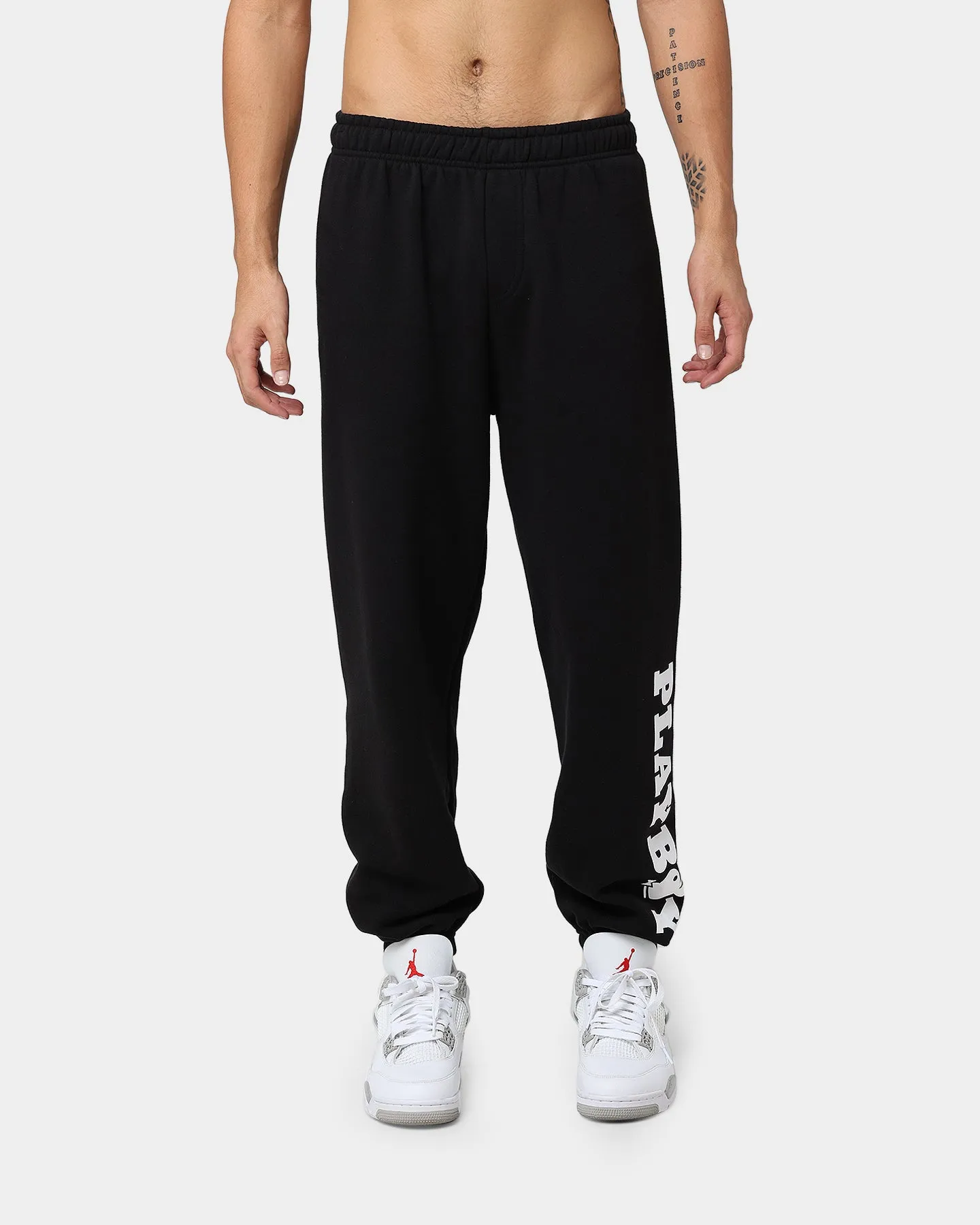 Playboy Bunny Basic Track Pants Black