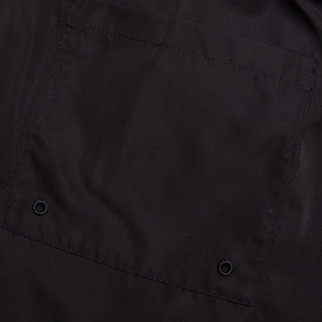 Polyester Swim Short - Black