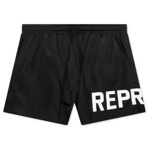 Polyester Swim Short - Black