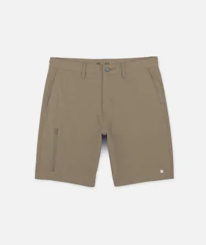 Polywog Hybrid Walkshort - Khaki