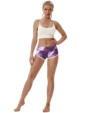 Printed Booty Golf Shorts galaxy_Golf