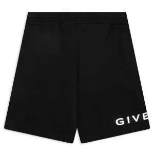 Reflective Bermuda Shorts - Black