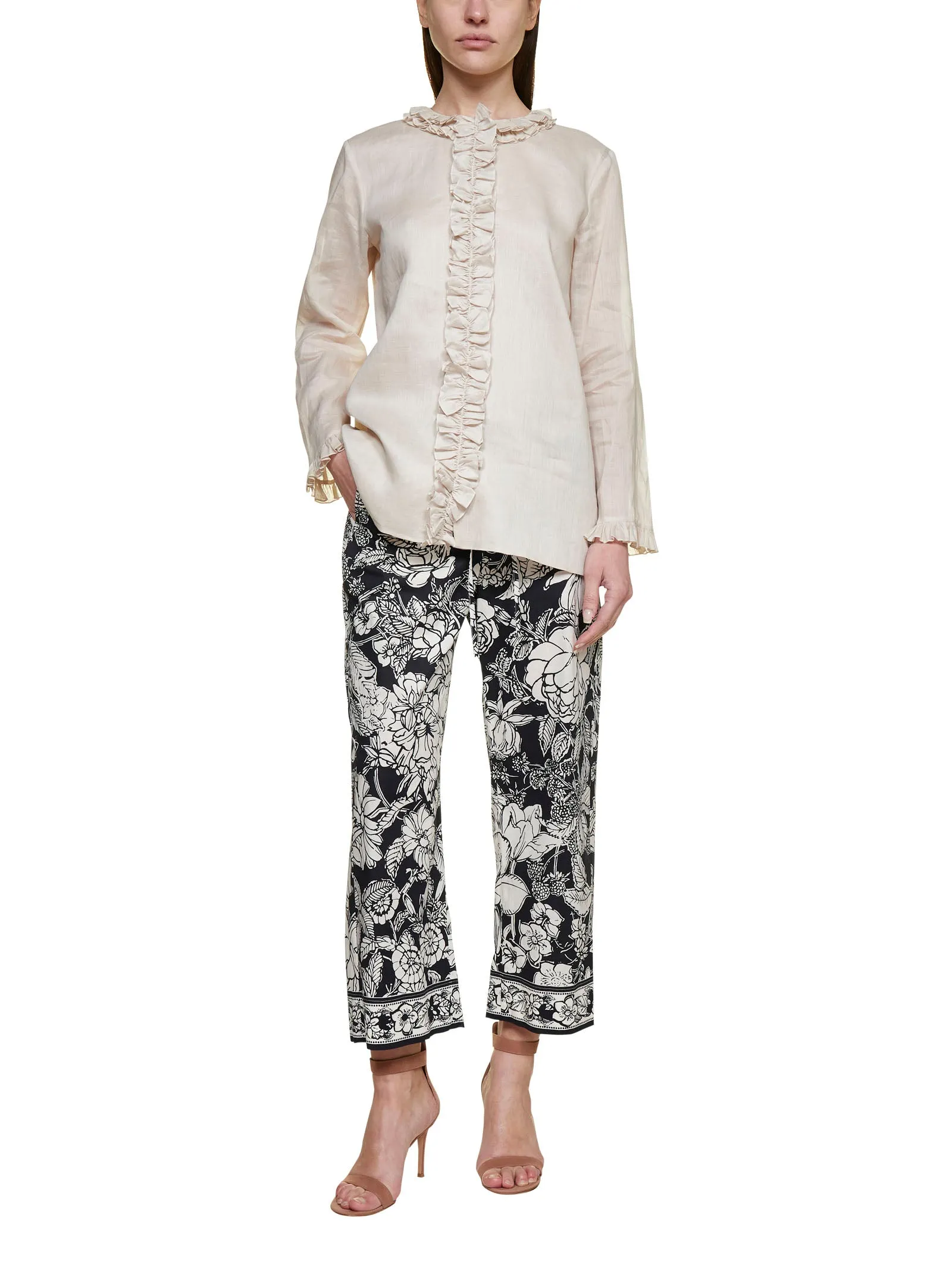 'S Max Mara Magno Printed Pants