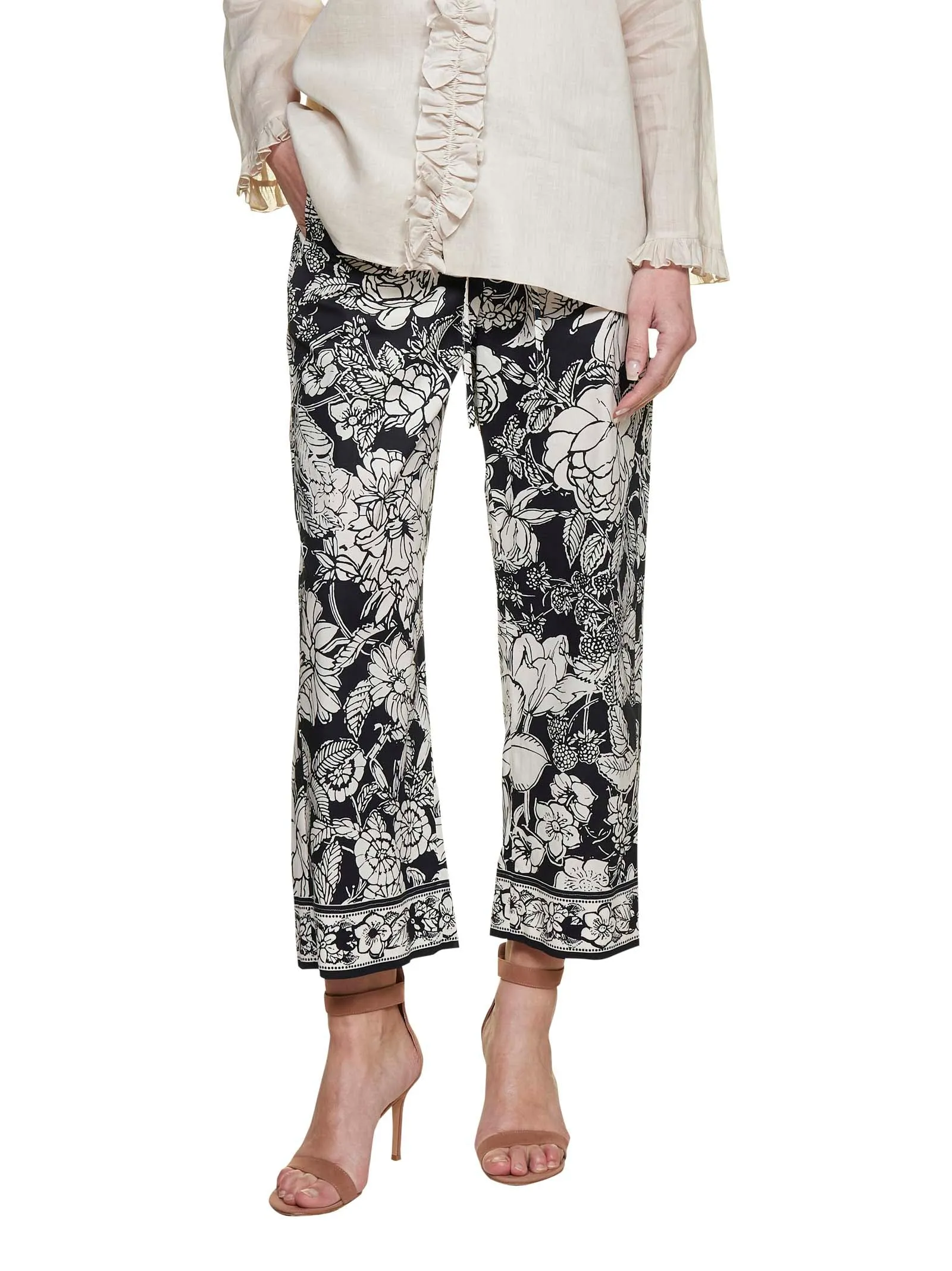 'S Max Mara Magno Printed Pants