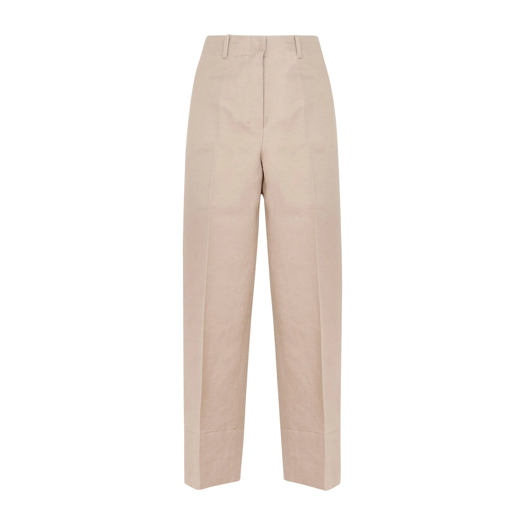 'S Max Mara Straight Leg Cropped Trousers
