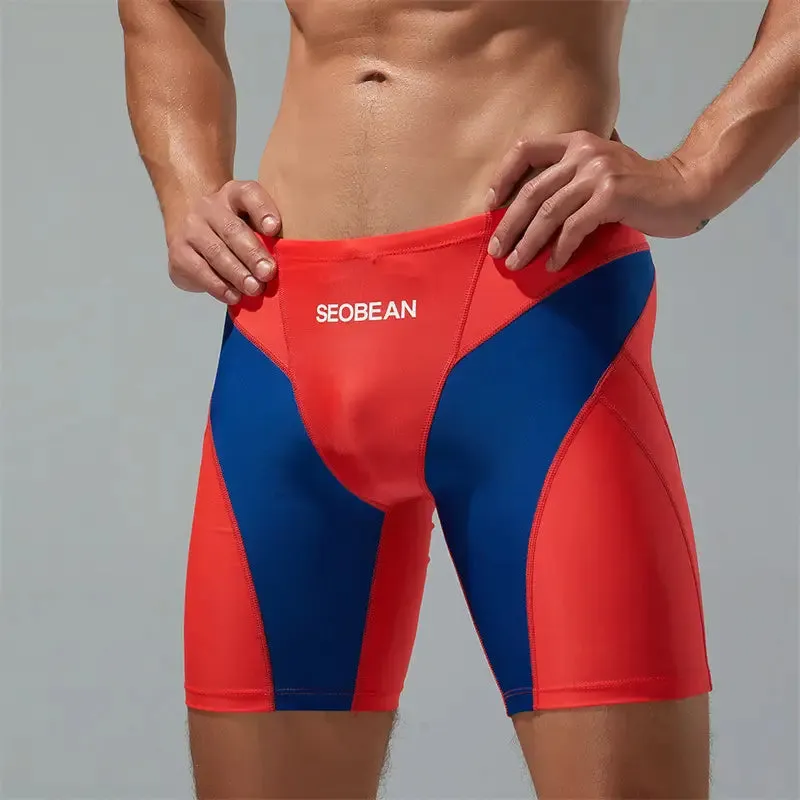 Seobean Men's Compression Boxer Briefs - Comfortable & Stylish Underwear 230802
