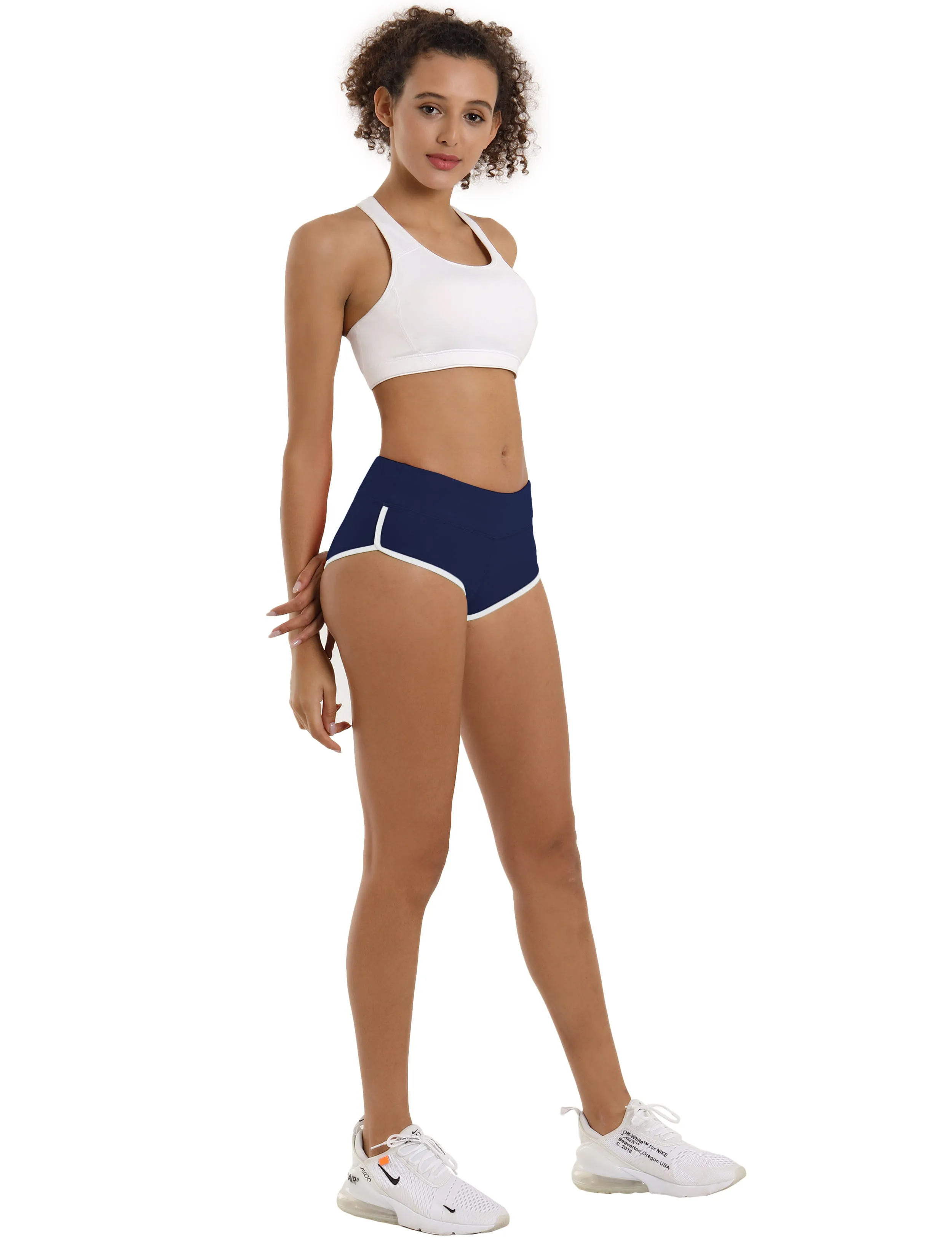 Sexy Booty Running Shorts darknavy_Running