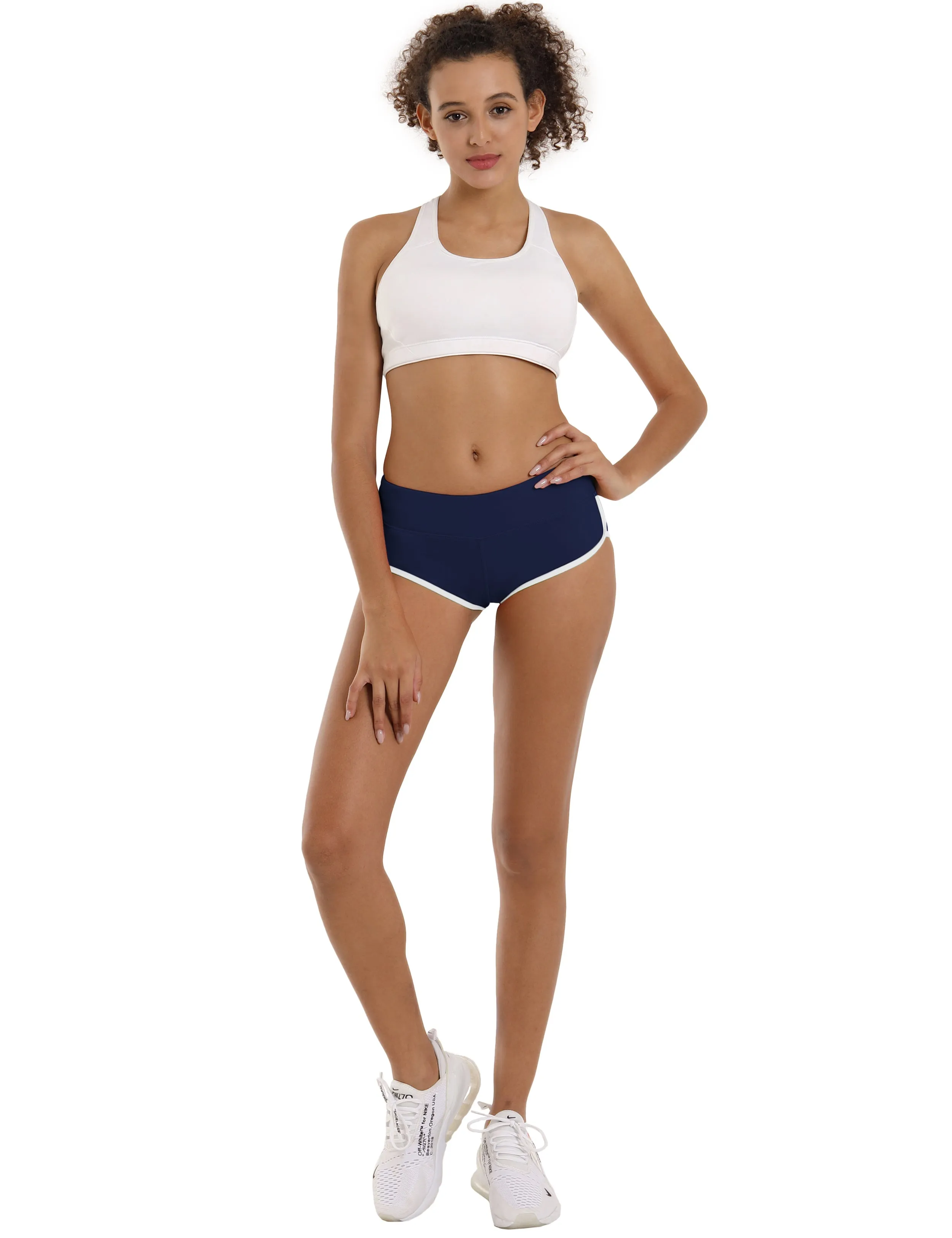 Sexy Booty Running Shorts darknavy_Running