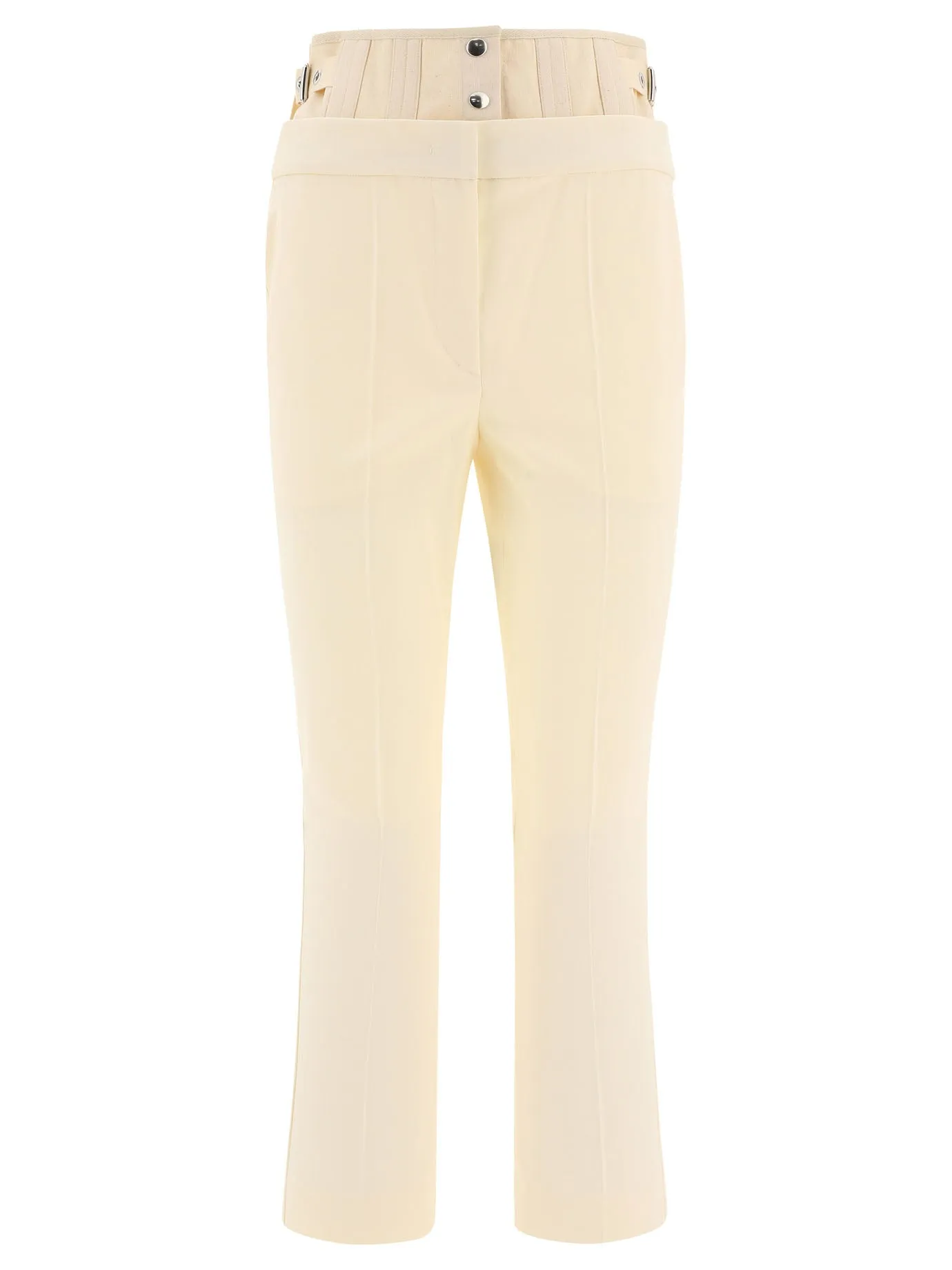 Sportmax	 Corset Detailed Cropped Pants