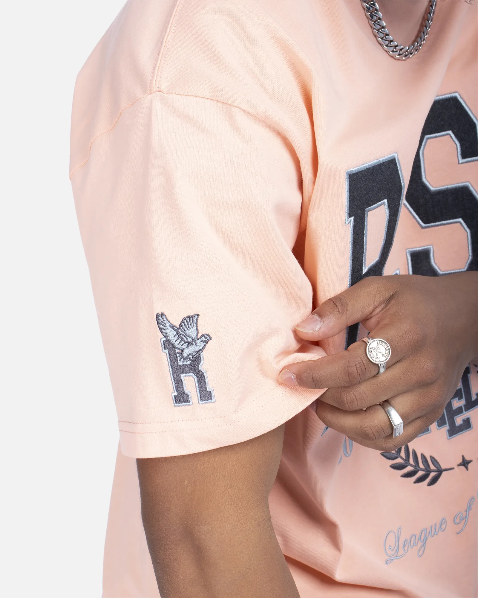 SSS REALISM SUBMISSION LOGO TEE CORAL