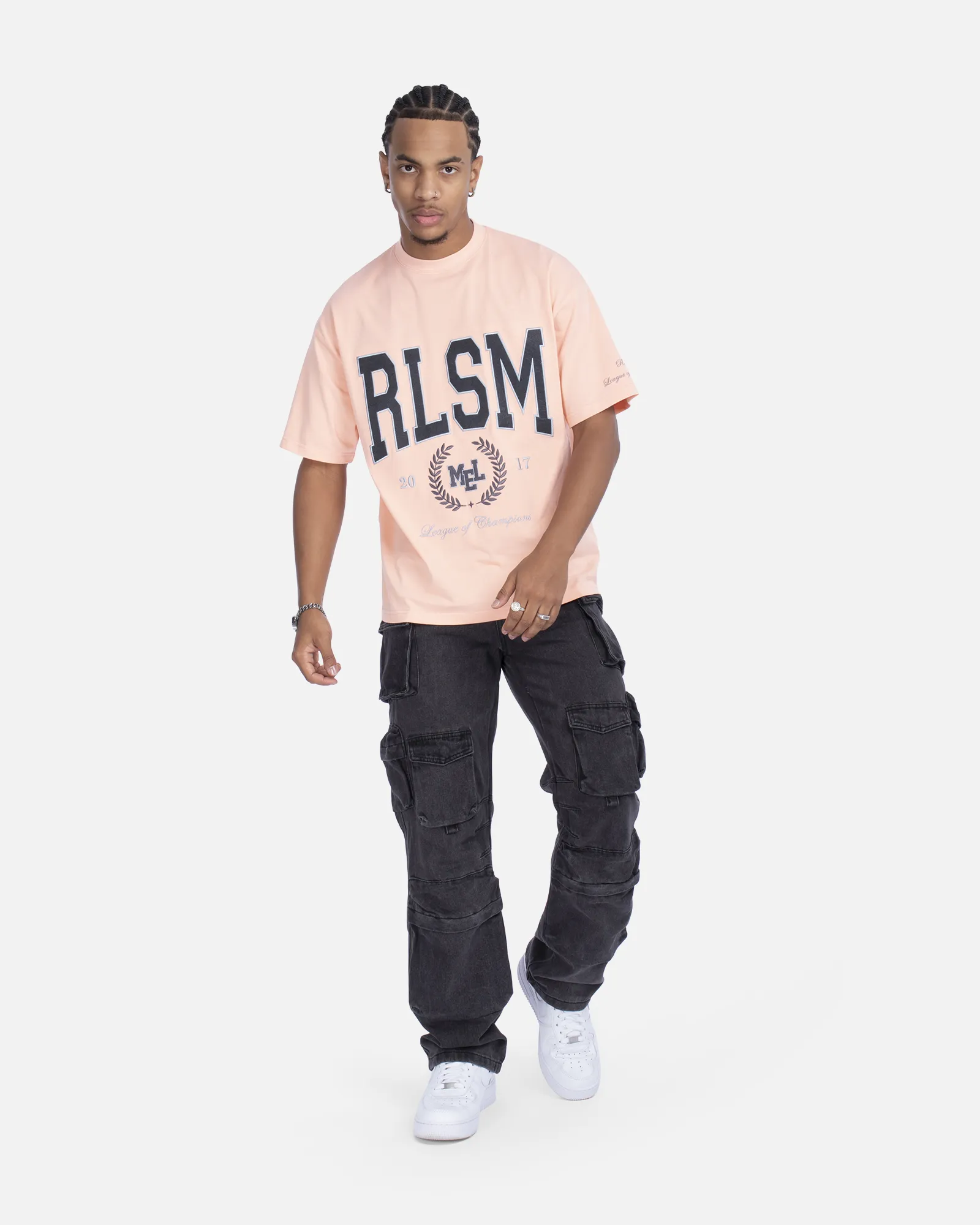 SSS REALISM SUBMISSION LOGO TEE CORAL