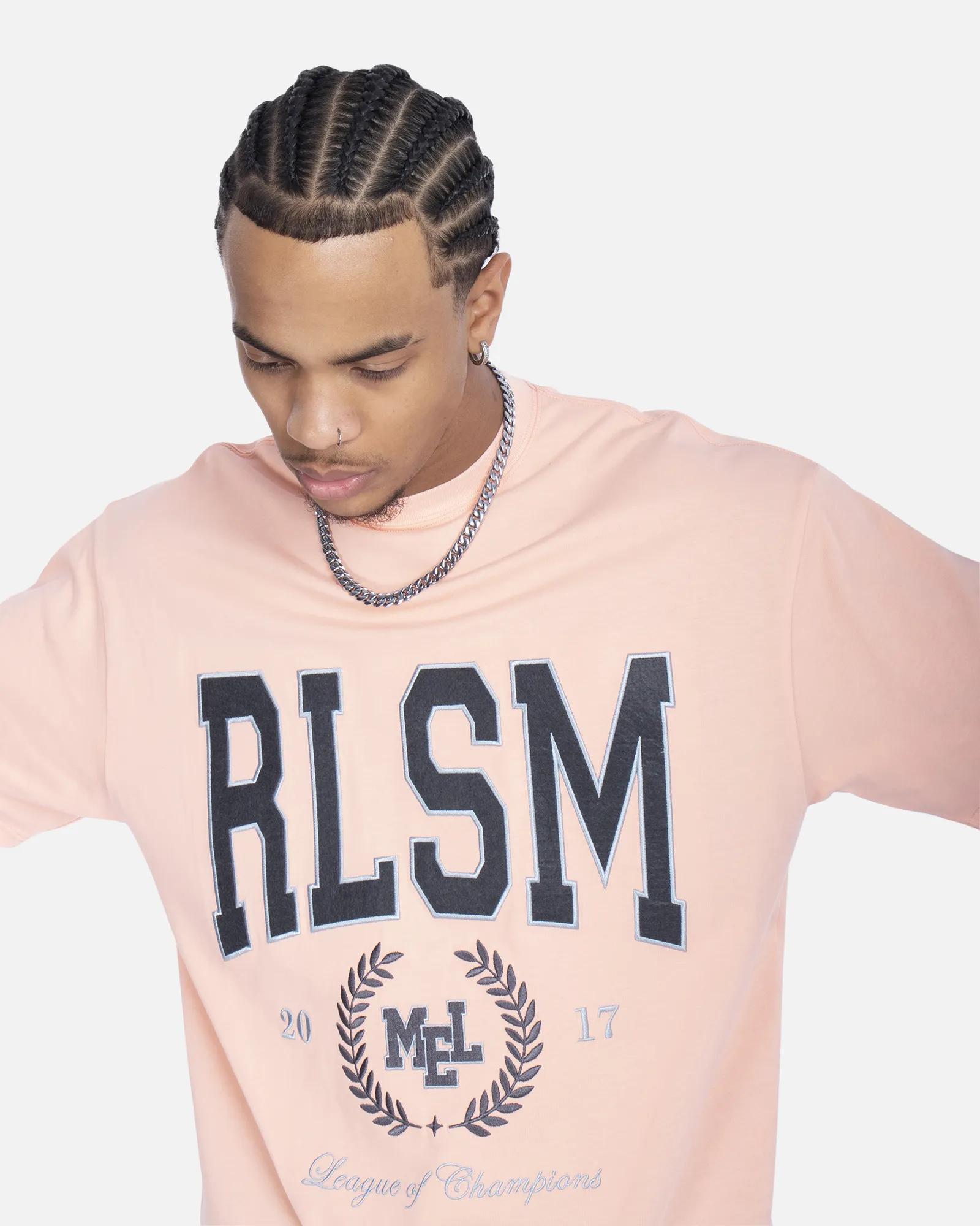 SSS REALISM SUBMISSION LOGO TEE CORAL
