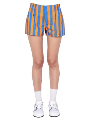 Sunnei Stripe Printed Shorts