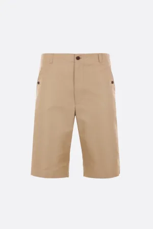 technical cotton shorts