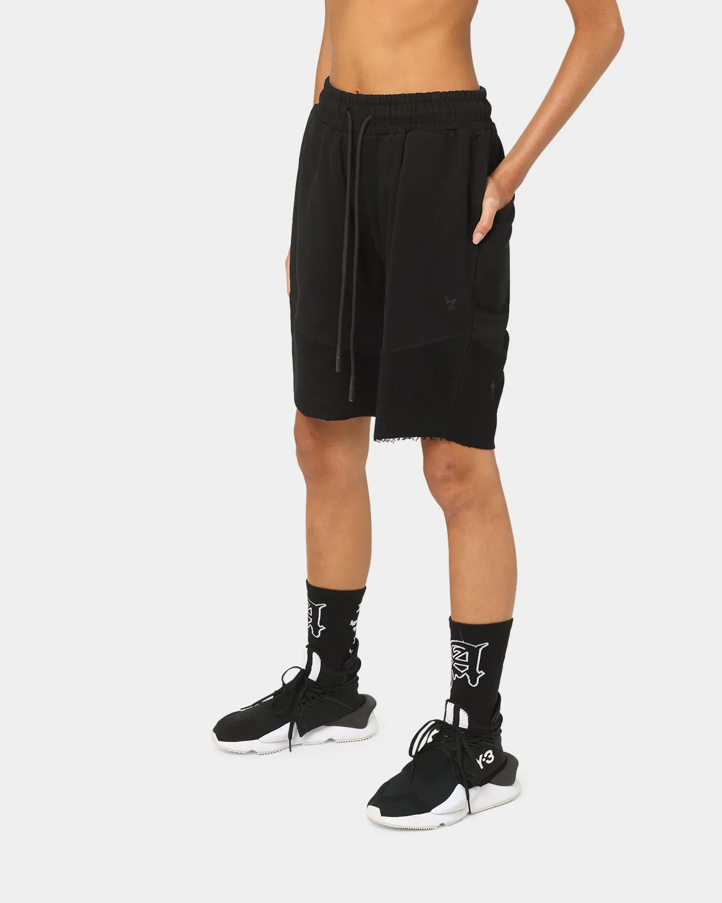 The Anti Order Dead Sneaker Shorts Black